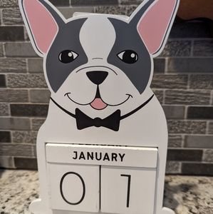French Bulldog Perpetual Calendar